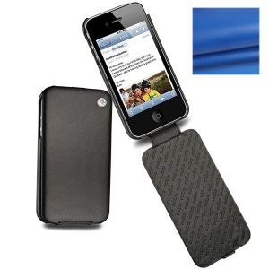  Noreve Housse Сuir Tradition Ocean Blue for iPhone 4/4S (21103T8)